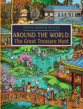 Paperback Around the World: The Great Treasure Hunt Book