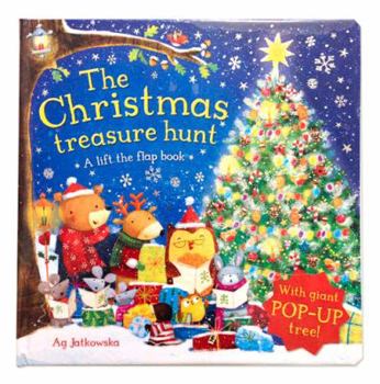 Hardcover The Christmas Treasure Hunt: A Lift the Flap Book