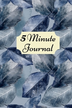 Paperback 5 Minute Journal: Daily simple guide for practising gratitude, optimism and achieving goals Book