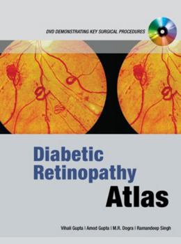 Hardcover Diabetic Retinopathy Atlas [With DVD ROM] Book