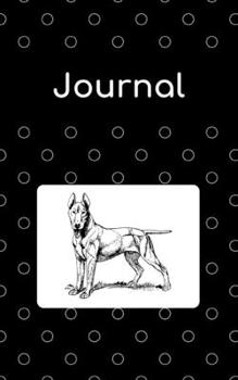 Paperback Journal: Bull Terrier; 100 sheets/200 pages; 5" x 8" Book