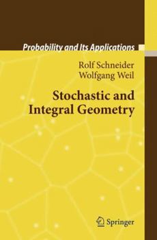 Hardcover Stochastic and Integral Geometry Book