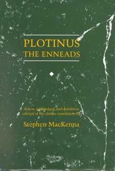 Hardcover Plotinus: The Enneads Book