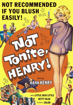 DVD Not Tonite, Henry Book