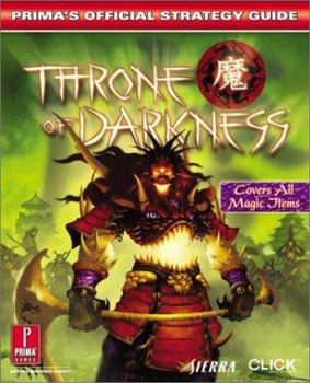 Paperback Throne of Darkness: Prima's Official Strategy Guide Book