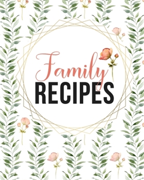 Blank Cookbooks For Family Recipes: DIY Recipe Notebook