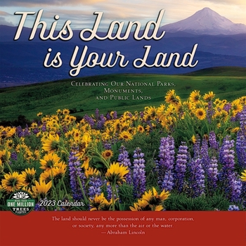 Calendar This Land Is Your Land 2023 Wall Calendar Book