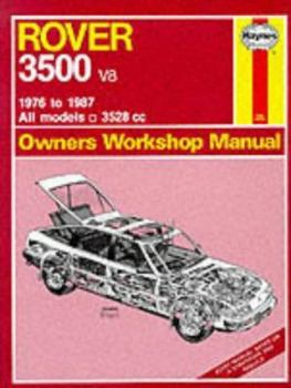 Hardcover Haynes Rover Thirty-Five Hundred V8 Owners Workshop Manual: 1976-1987 Book