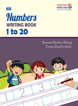 Paperback SBB Number Writing Book 1-to-20 Book