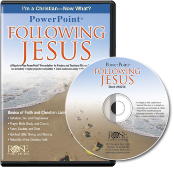 CD-ROM Following Jesus PowerPoint Book