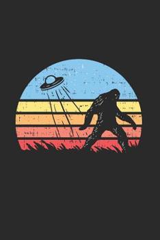 Paperback Yeti Alien Bigfoot Notebook: 6x9inch Yeti Alien Bigfoot Notebook Dot Grid Book