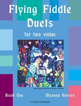 Paperback Flying Fiddle Duets for Two Violas, Book One Book