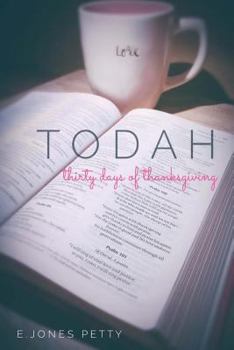 Paperback TODAH Thirty Days of Thanksgiving Book