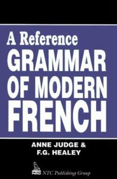 Paperback A Reference Grammar of Modern French Book