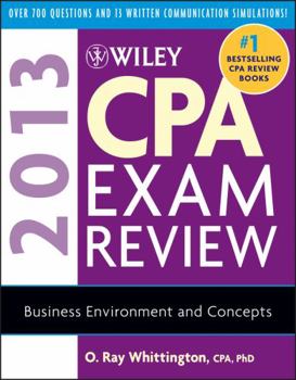 Wiley CPA Exam Review 2010, Business Environment and Concepts (Wiley CPA Examination Review Business Enrivonment and Concepts)