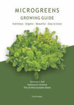 Paperback Microgreens Growing Guide Book