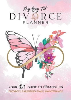 Paperback My Big Fat Divorce Planner Book