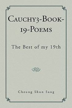 Paperback Cauchy3-Book-19-Poems Book