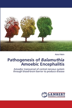Paperback Pathogenesis of Balamuthia Amoebic Encephalitis Book
