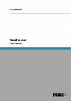 Paperback Target Costing [German] Book