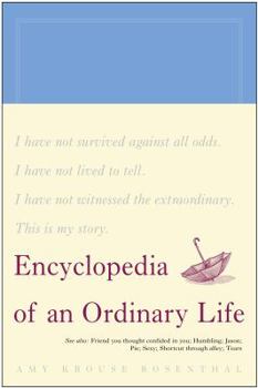 Hardcover Encyclopedia of an Ordinary Life Book