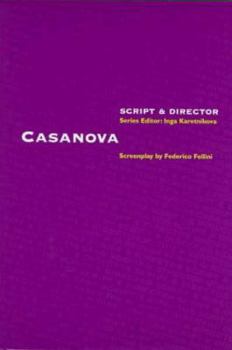 Paperback Fellini's Casanova (Script & Director Series) Book