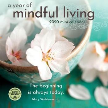 Calendar Year of Mindful Living 2020 Mini Calendar Book