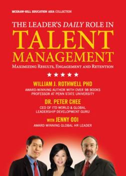 Hardcover The Leader's Daily Role in Talent Management Book