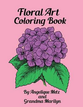 Paperback Floral Art Coloring Book