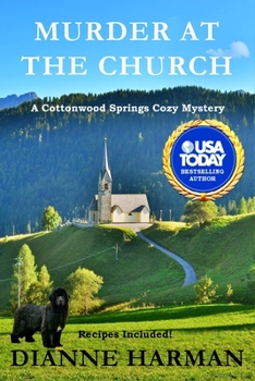 Paperback Murder at the Church: Cottonwood Springs Cozy Mystery Series Book