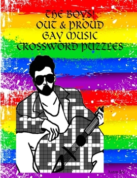 Paperback The Boys: Out & Proud Gay Music Crossword Puzzles Book