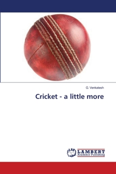 Paperback Cricket - a little more Book