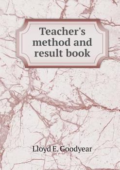 Paperback Teacher's method and result book