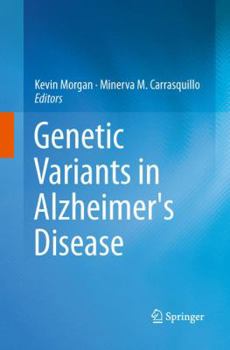 Paperback Genetic Variants in Alzheimer's Disease Book