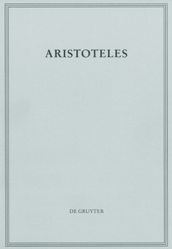 Hardcover Analytica Priora Buch II [German] Book