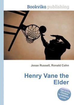 Paperback Henry Vane the Elder Book