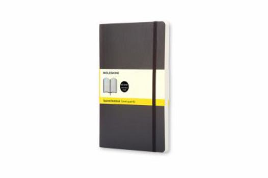 Paperback Moleskine Classic Notebook, Large, Squared, Black, Soft Cover (5 X 8.25) Book
