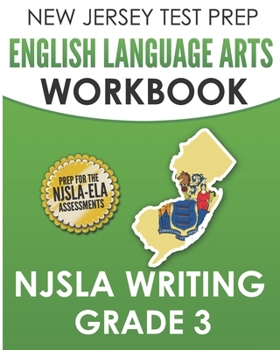 Paperback NEW JERSEY TEST PREP English Language Arts Workbook NJSLA Writing Grade 3 Book