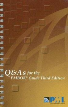 Spiral-bound Q & A's for the PMBOK Guide Book