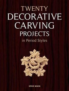 Paperback Twenty Decorative Carving Projects in Period Styles Book