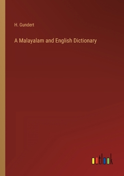 A Malayalam and English Dictionary