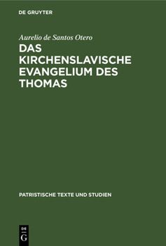 Hardcover Das kirchenslavische Evangelium des Thomas [German] Book