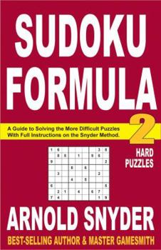 Paperback Sudoku Formula 2: Hard Puzzles Book