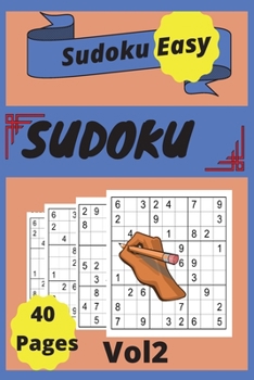 Paperback Sudoku Easy: Vol 2 Book