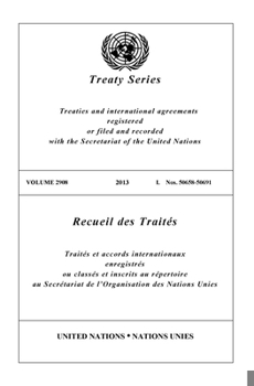 Paperback Treaty Series 2908 [French] Book