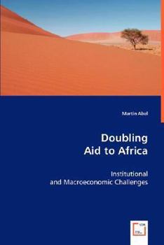 Paperback Doubling Aid to Africa Book