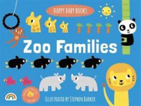 Hardcover Happy Baby - Zoo Families (Happy Baby) Book