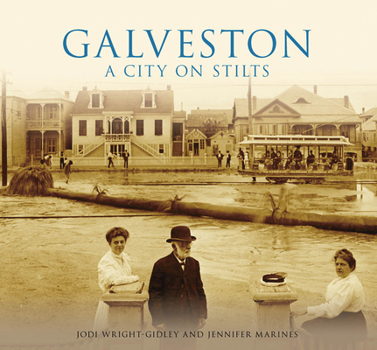 Paperback Galveston: A City on Stilts Book
