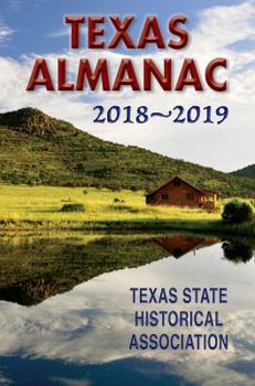 Paperback Texas Almanac 2018-2019 Book