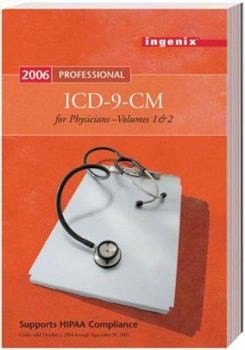 Paperback ICD-9-CM Professional for Physicians, Volumes 1 & 2-2006 (Compact) Book